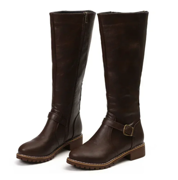 Clarisse | Classic Knee-High Riding Boots