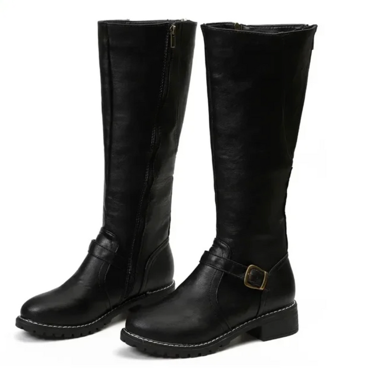 Clarisse | Classic Knee-High Riding Boots