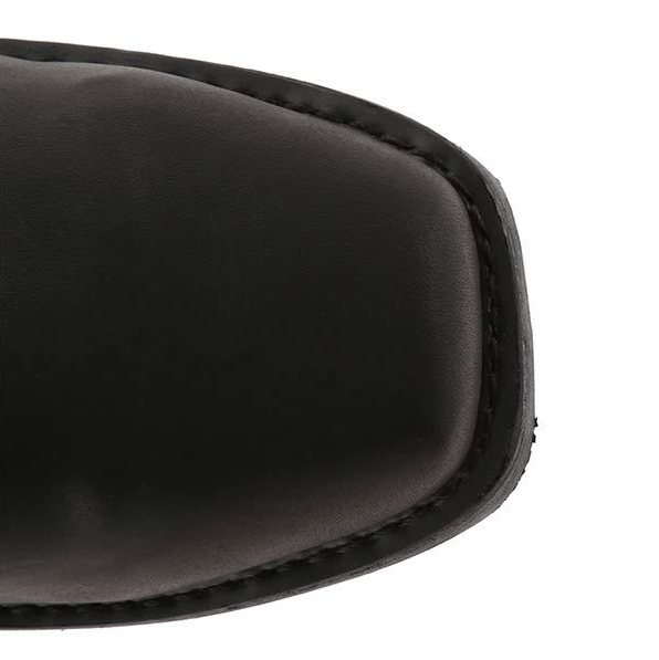 Rowena | Classic Mid-Calf Harness Boots