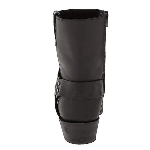 Rowena | Classic Mid-Calf Harness Boots