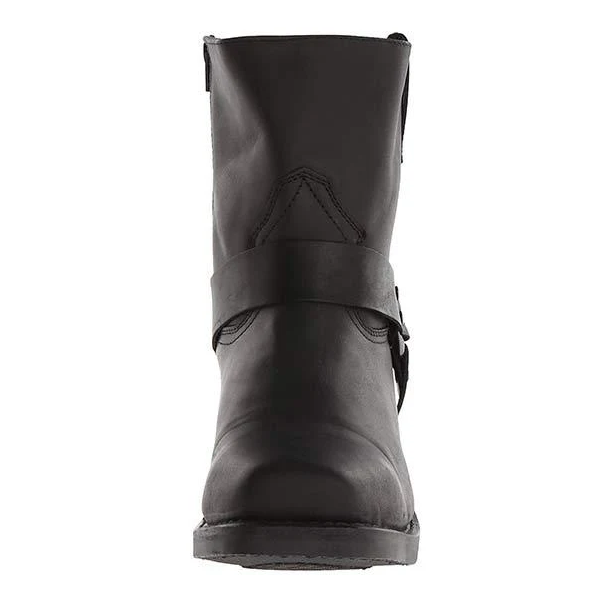 Rowena | Classic Mid-Calf Harness Boots