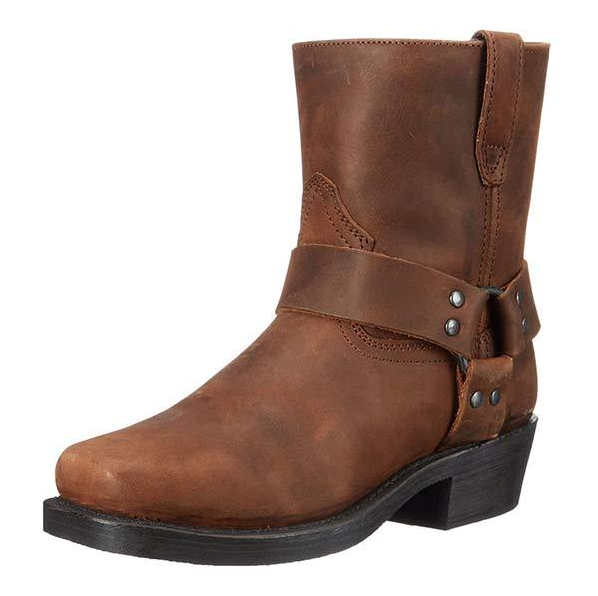 Rowena | Classic Mid-Calf Harness Boots