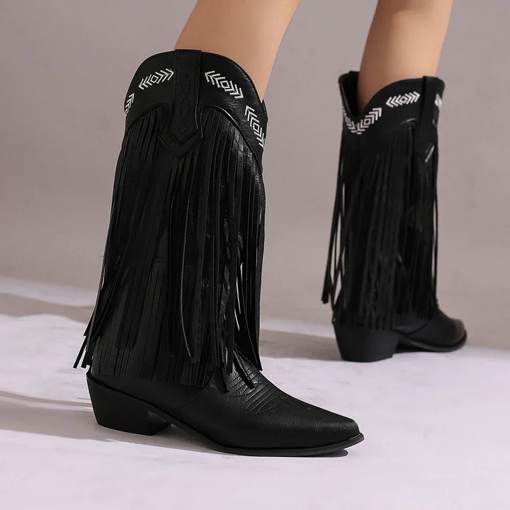 Renae | Fringe Western Boots