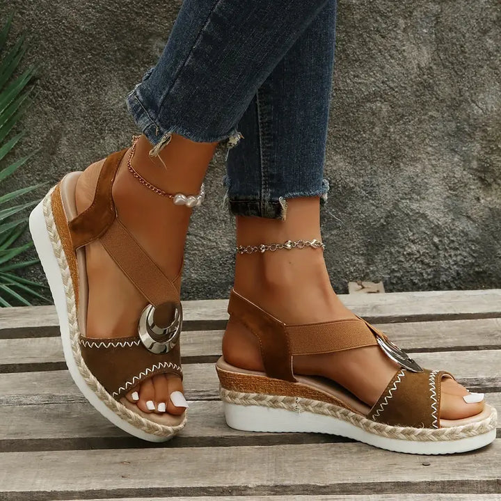 Maren | Elegant Wedge Sandals