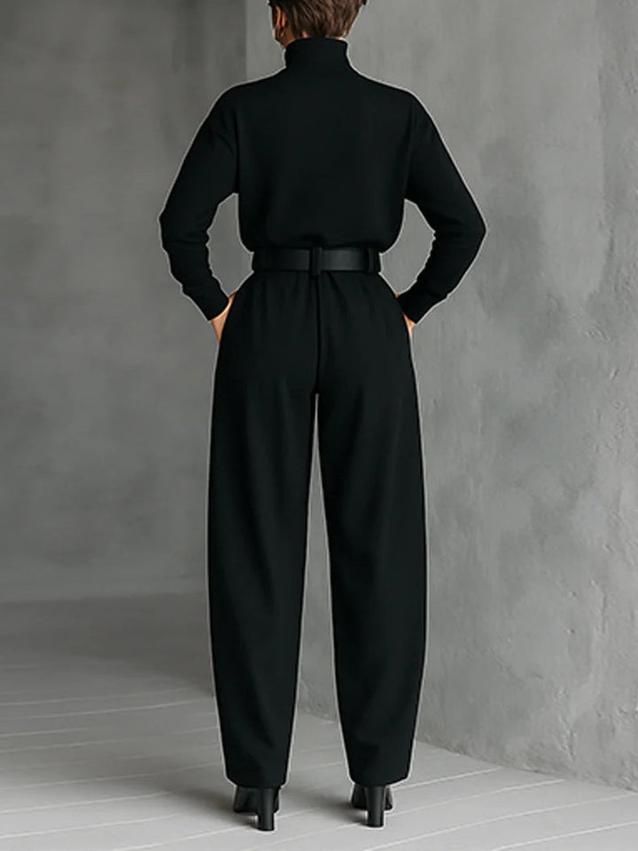 Nadia | Women’s Elegant Black Jumpsuit
