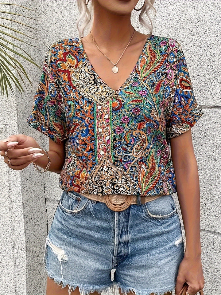 Abagail | Summer Floral Blouse - Blouses & Shirts - AUS - 0224 - MOOD Melbourne