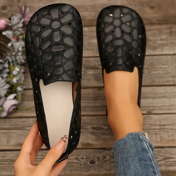 Adelina | Elegant Floral Women’s Loafers - Shoes - MOOD Melbourne