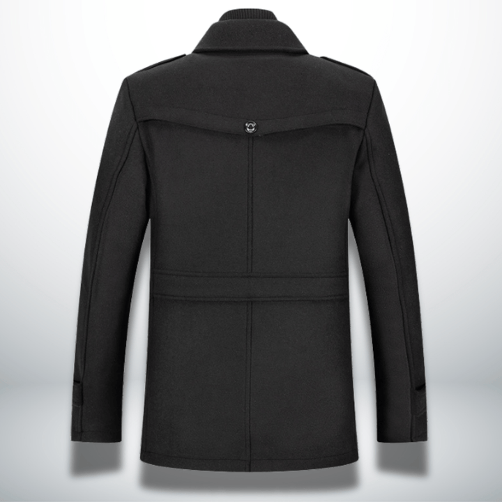 Alaric | Refined Double - Layer Men's Coat - Jackets - MOOD Melbourne