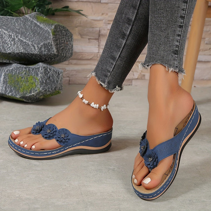 ALIA - Orthopedic Sandals - Sandals Clearance - FB748 - BYA - Donker blauw - 35 - MOOD Melbourne