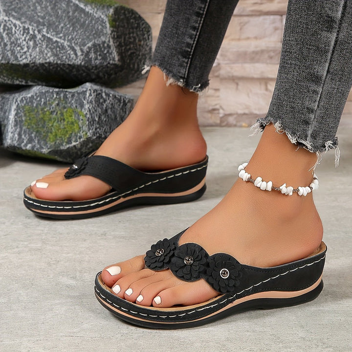ALIA - Orthopedic Sandals - Sandals Clearance - FB748 - BYA - Zwart - 35 - MOOD Melbourne
