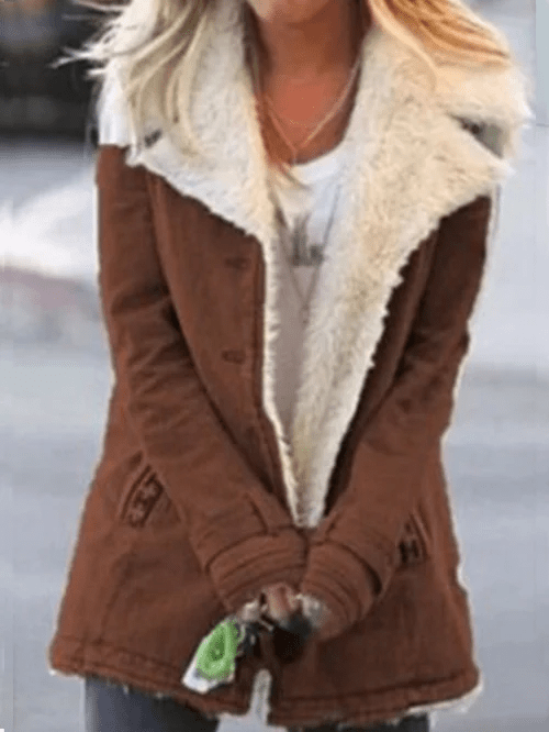Alira | Warm Cozy Lined Coat - Jackets - MOOD Melbourne