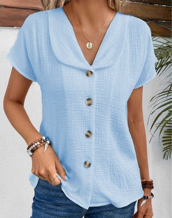 Aliyah™ - Chic Summer Blouse - MOOD Melbourne