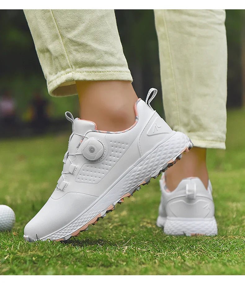 ApexStride Golf Sneakers - Sneaker - 14:1052#whitepink;200000124:200000333 - MOOD Melbourne