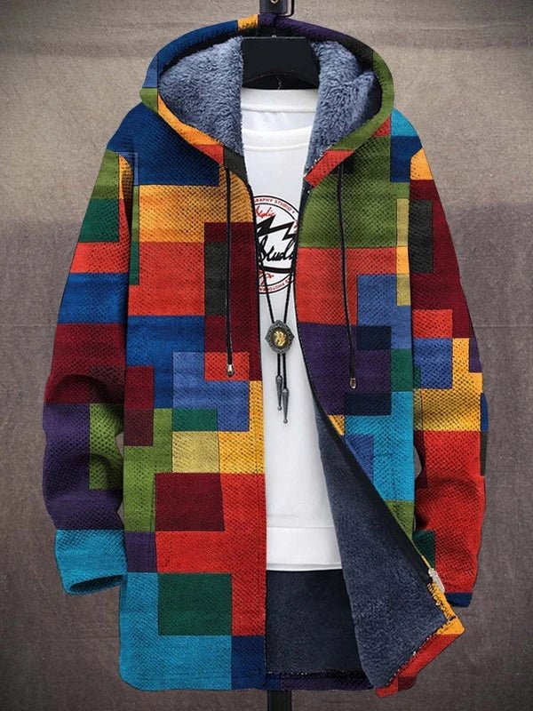 Theo | Colorful Hooded Men’s Jacket