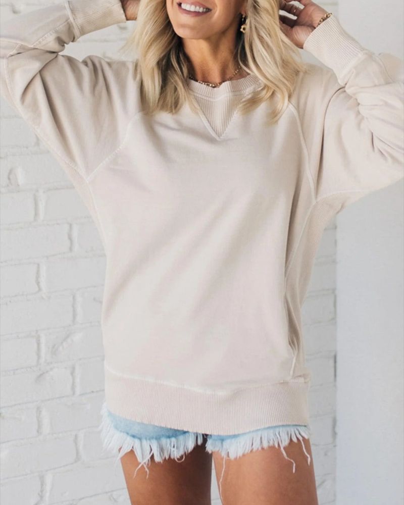 Brielle | Casual Everyday Pullover Sweatshirt - Sweatshirts - MOOD Melbourne