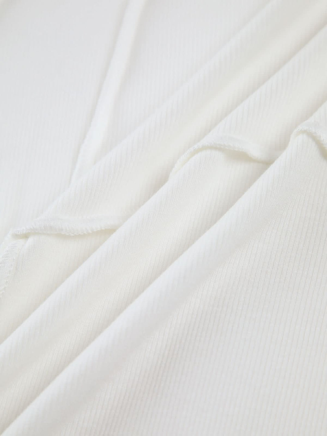 Bronte | Elegant Ribbed Top with Seam Accents - MOOD Melbourne