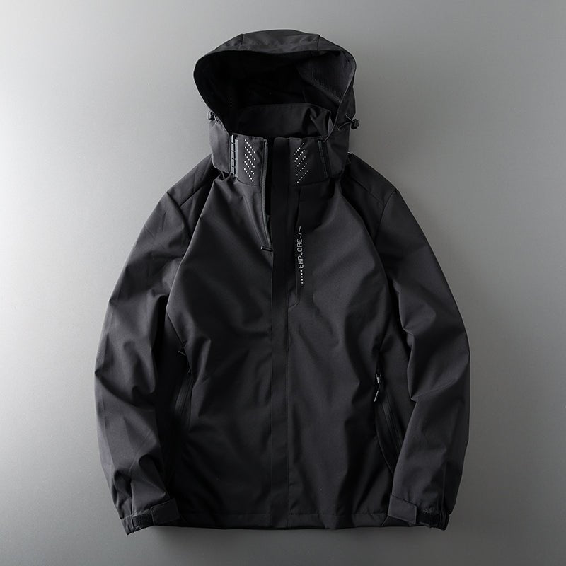Caden | Sleek Hooded Men’s Windbreaker - Jackets - MOOD Melbourne