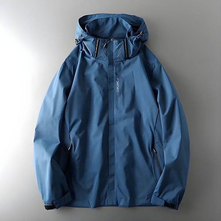 Caden | Sleek Hooded Men’s Windbreaker - Jackets - MOOD Melbourne