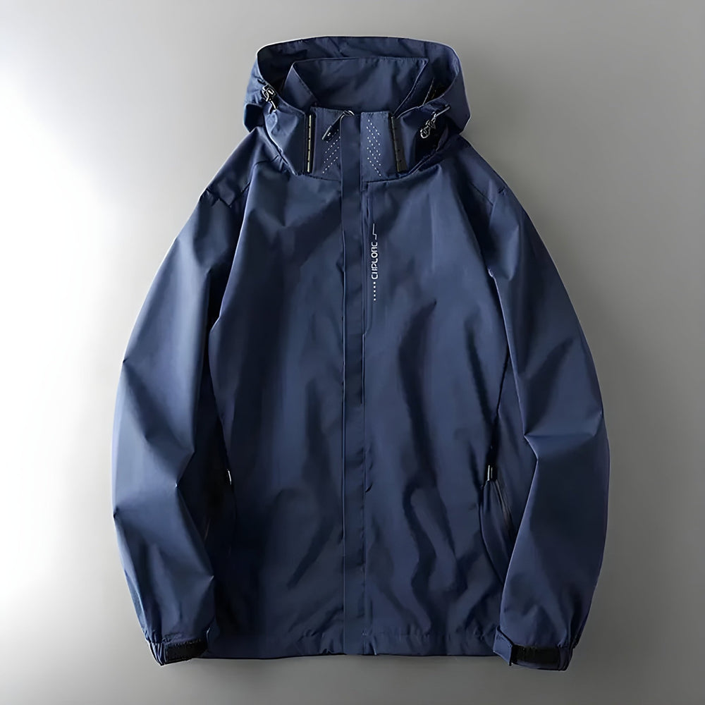 Caden | Sleek Hooded Men’s Windbreaker - Jackets - MOOD Melbourne