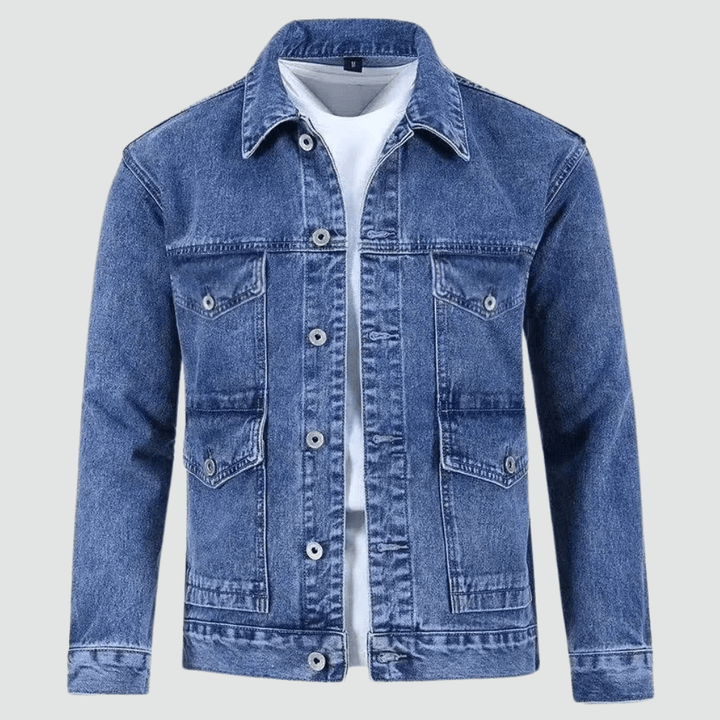 Caleb | Classic Lightweight Men’s Denim Jacket - Jackets - MOOD Melbourne