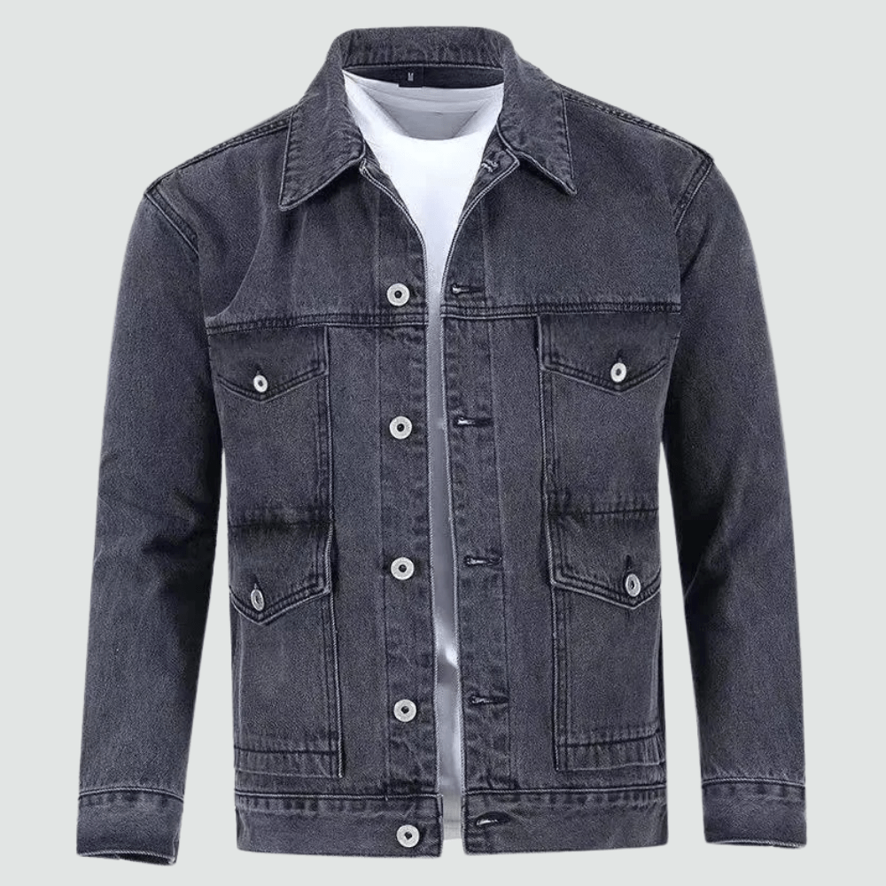 Caleb | Classic Lightweight Men’s Denim Jacket - Jackets - MOOD Melbourne