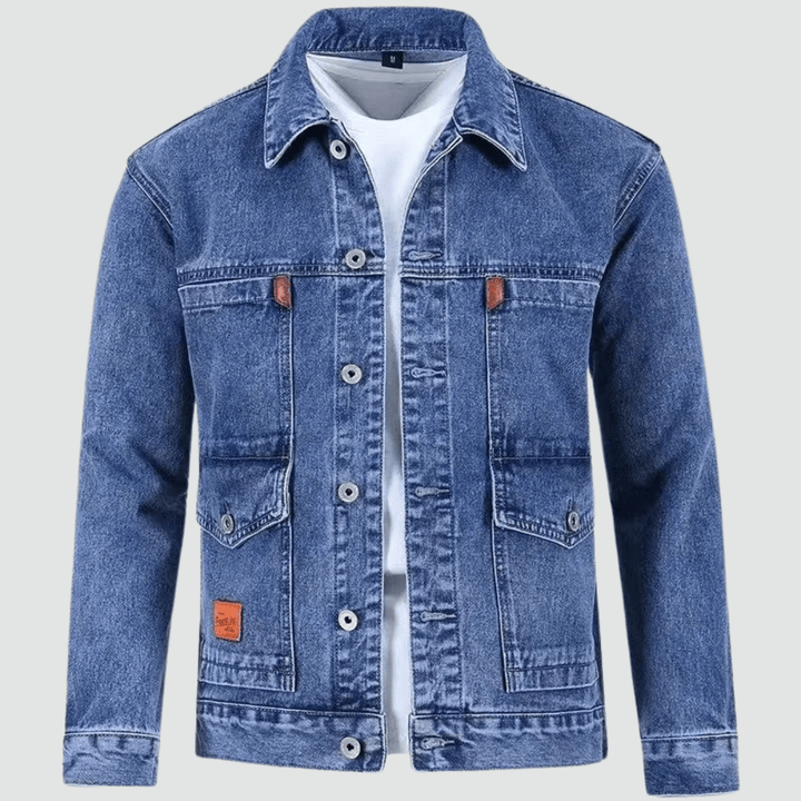 Caleb | Classic Lightweight Men’s Denim Jacket - Jackets - MOOD Melbourne