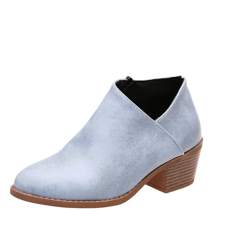 Celina | Asymmetrical Slip - On Comfort Shoes - Boots - MOOD Melbourne