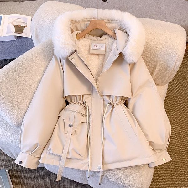Cheryl | Stylish Spring Fur Coat - Coats & Jackets - MOOD Melbourne