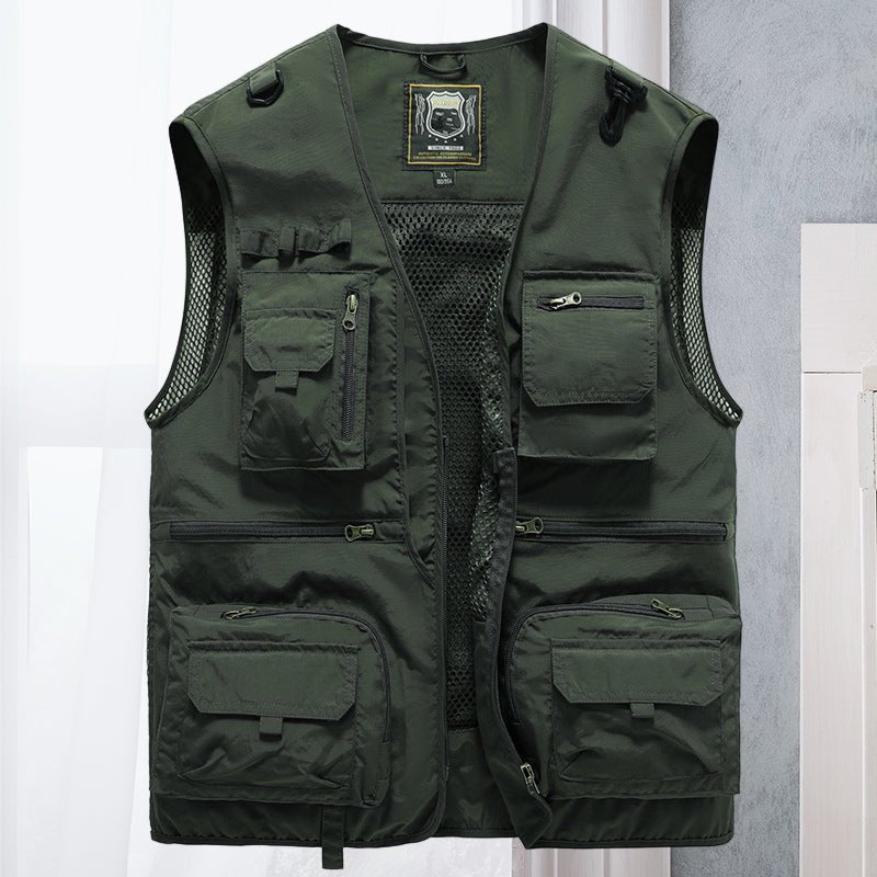 Coen | Functional Multi - Pocket Utility Vest - Jackets - MOOD Melbourne