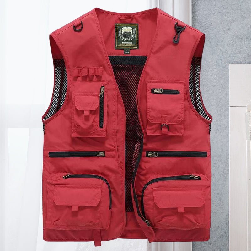 Coen | Functional Multi - Pocket Utility Vest - Jackets - MOOD Melbourne
