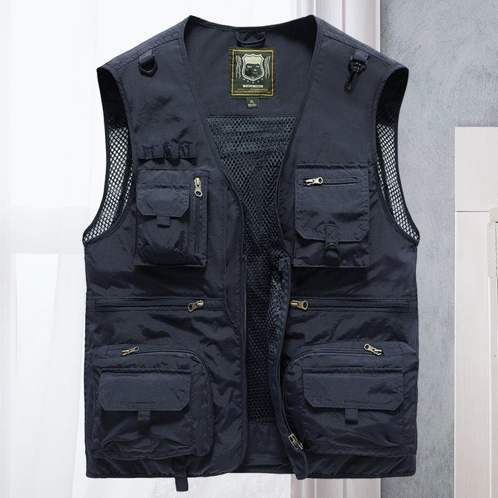 Coen | Functional Multi - Pocket Utility Vest - Jackets - MOOD Melbourne