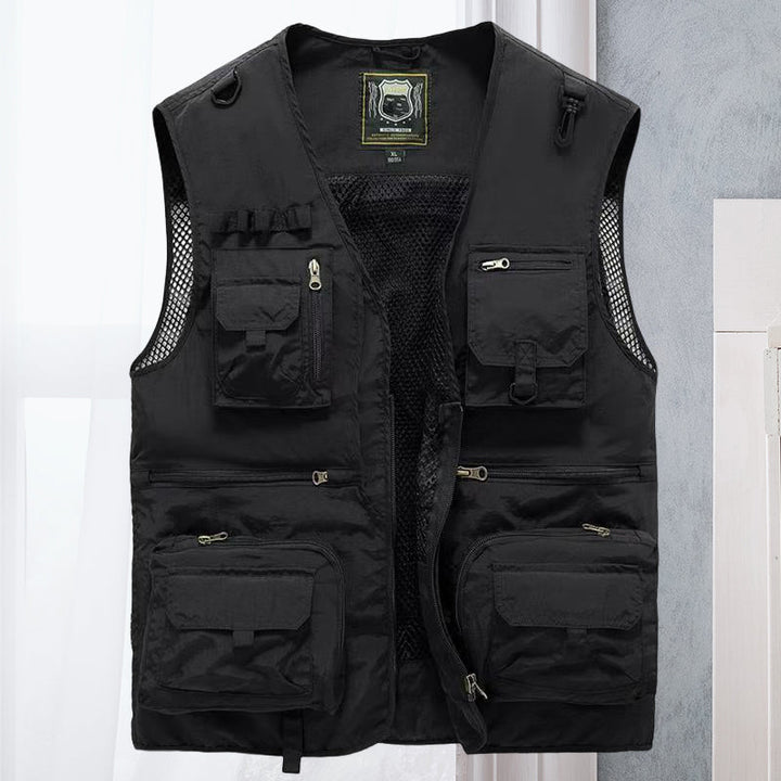 Coen | Functional Multi - Pocket Utility Vest - Jackets - MOOD Melbourne