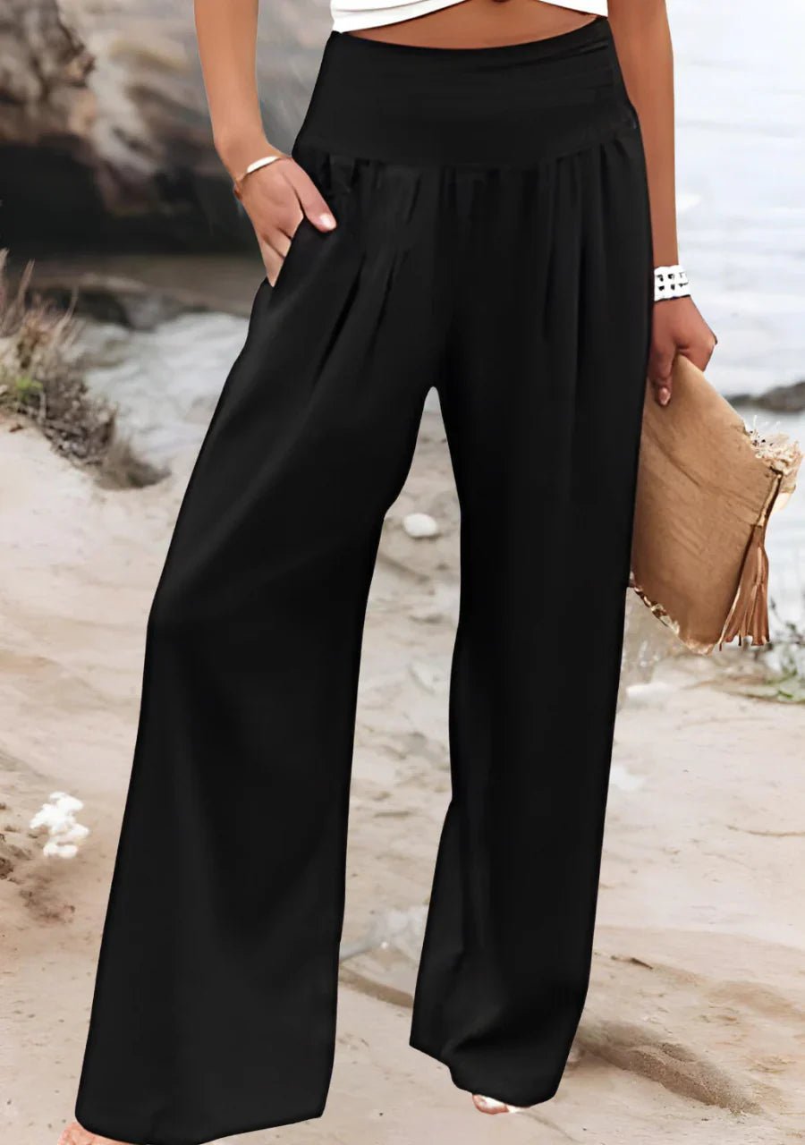 COLLEEN ™ - BEACH 'WIDE LEG' PANTS - D1 - MW736017 - MOOD Melbourne
