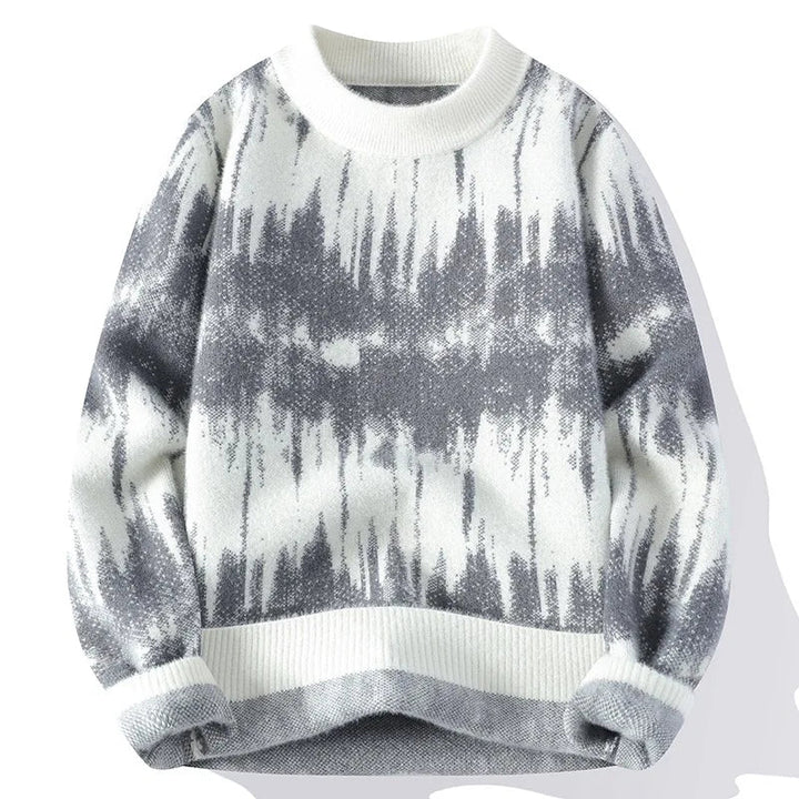 Corwin | Wave Knit Comfortable Sweater - Sweater - MOOD Melbourne
