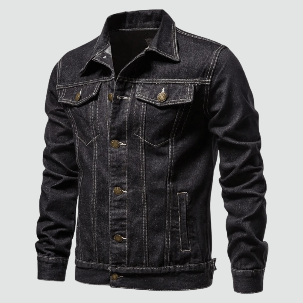 Dante | Classic Fitted Denim Jacket - Jackets - MOOD Melbourne