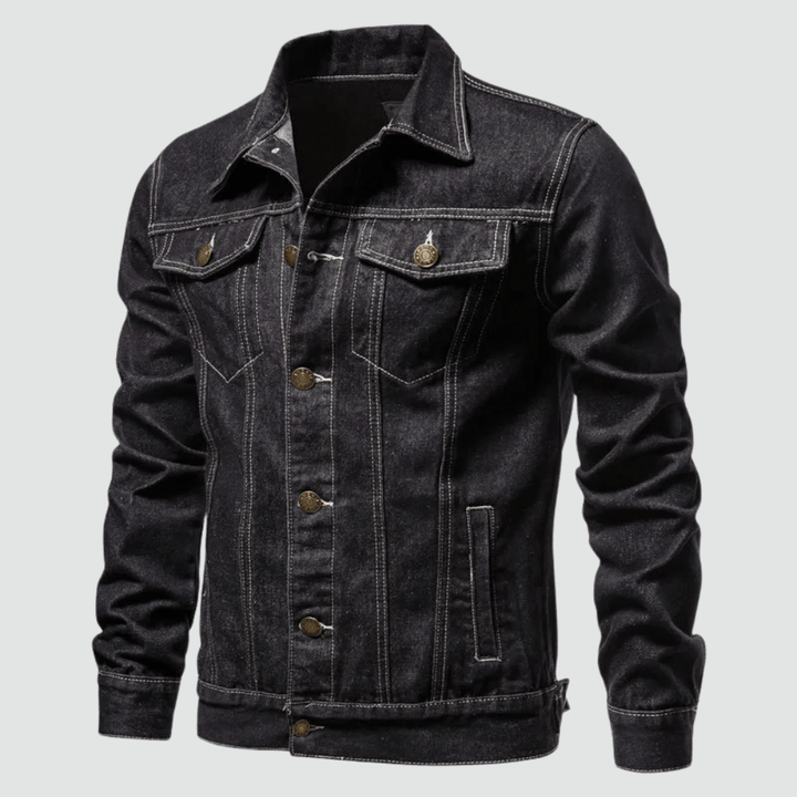 Dante | Classic Fitted Denim Jacket - Jackets - MOOD Melbourne