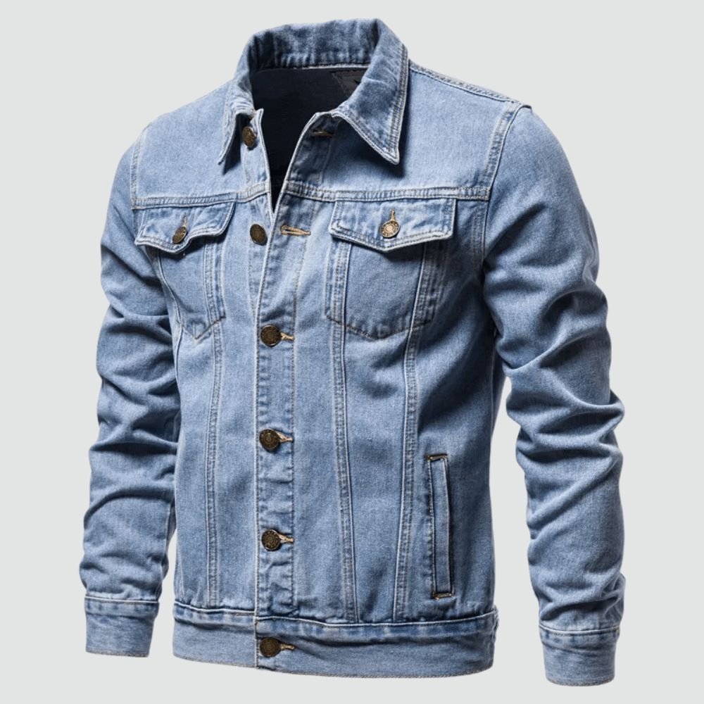 Dante | Classic Fitted Denim Jacket - Jackets - MOOD Melbourne