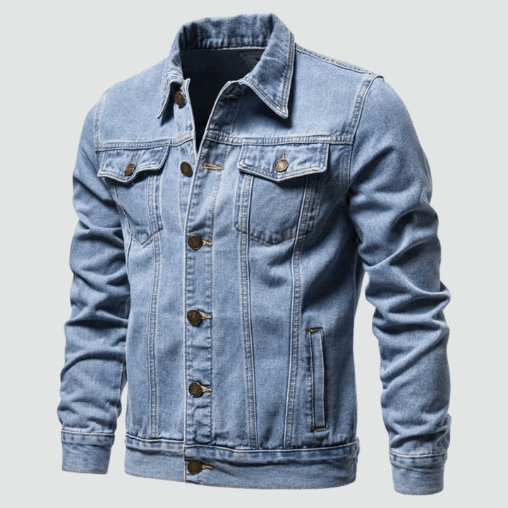Dante | Classic Fitted Denim Jacket - Jackets - MOOD Melbourne