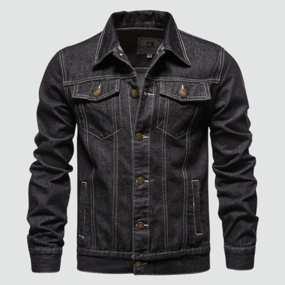 Dante | Classic Fitted Denim Jacket - Jackets - MOOD Melbourne