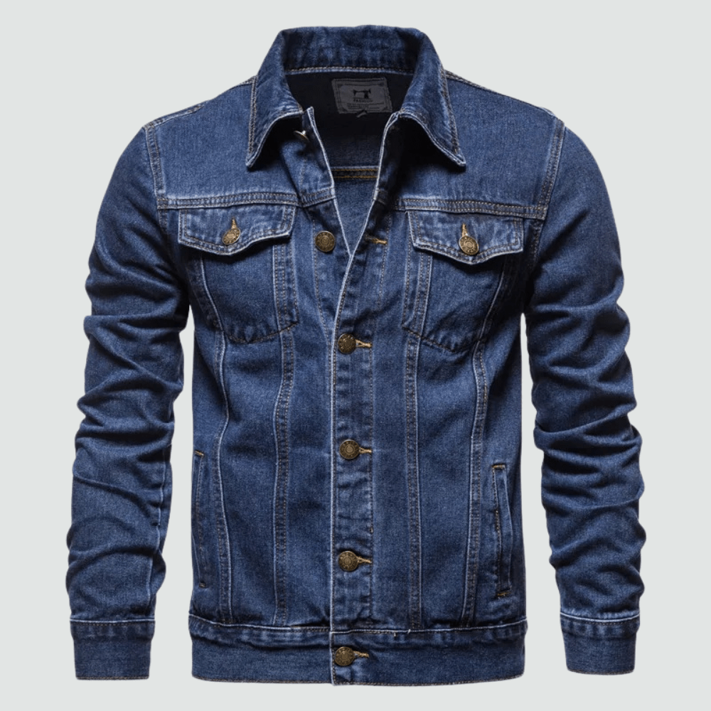 Dante | Classic Fitted Denim Jacket - Jackets - MOOD Melbourne