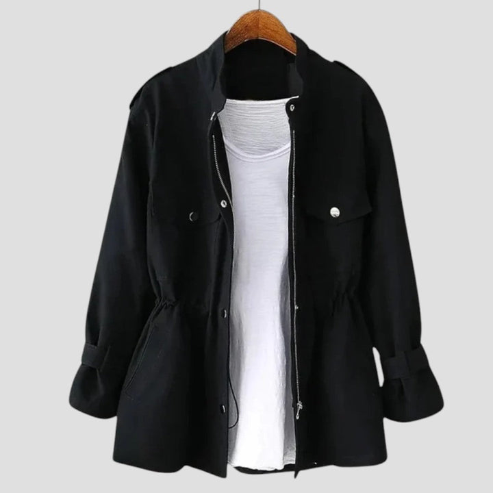 Delara | Cinched Utility Lightweight Jacket - Jacket - MOOD Melbourne