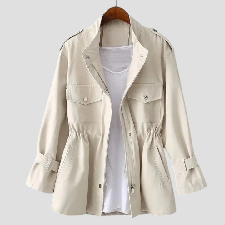 Delara | Cinched Utility Lightweight Jacket - Jacket - MOOD Melbourne