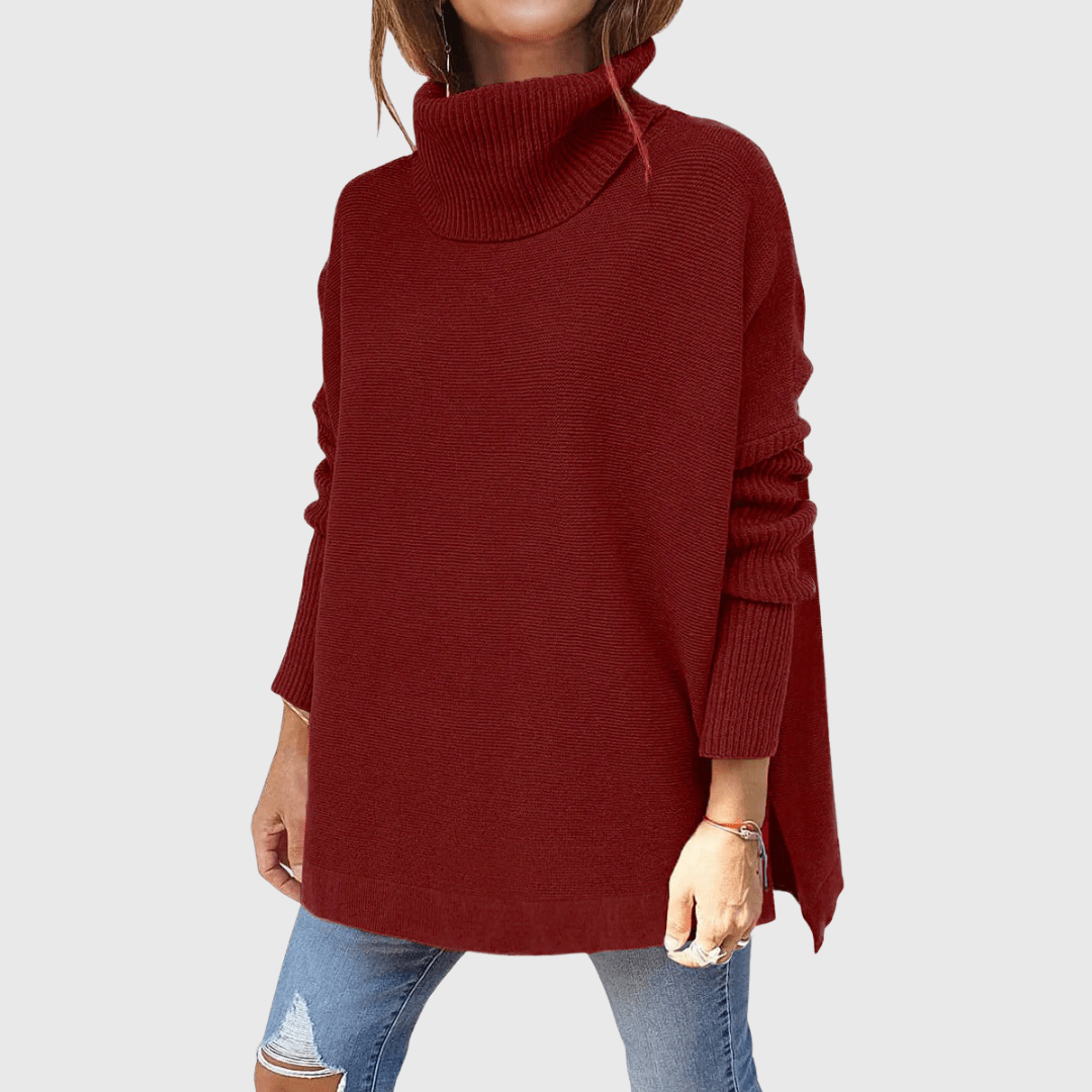 Delara | Oversized Turtleneck Sweater - Sweater - MOOD Melbourne