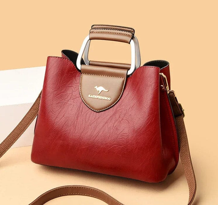 Donatella | Refined Elegant Leather Bag - Handbags - MOOD Melbourne