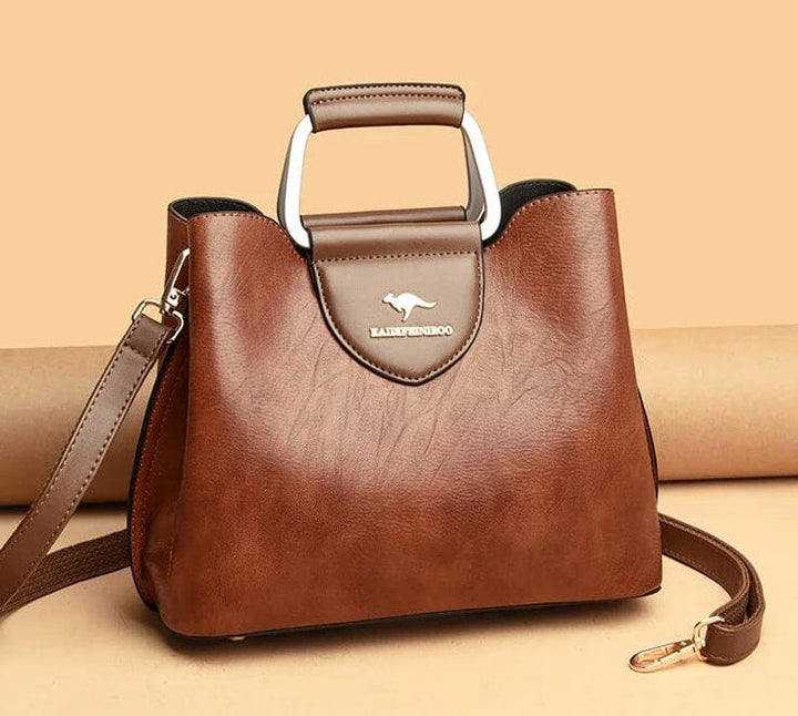 Donatella | Refined Elegant Leather Bag - Handbags - MOOD Melbourne