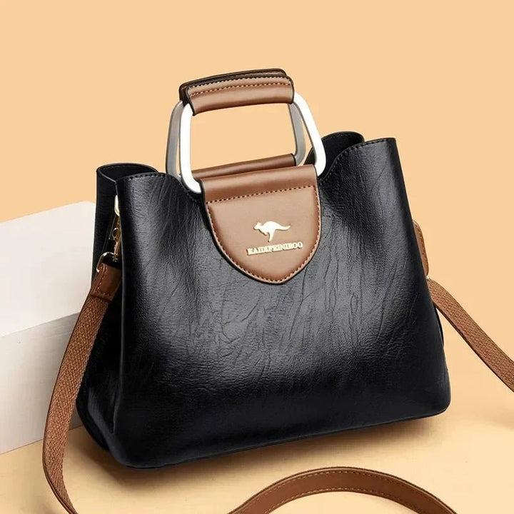 Donatella | Refined Elegant Leather Bag - Handbags - MOOD Melbourne