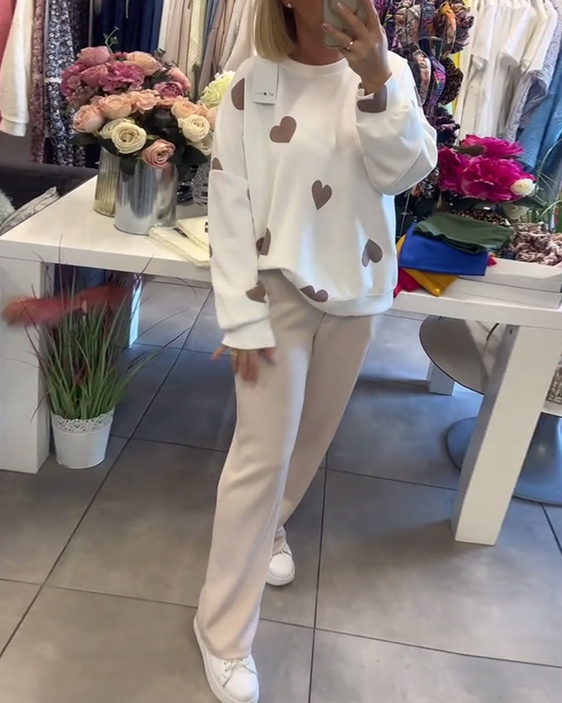 Amara | Women’s Casual Heart Sweater