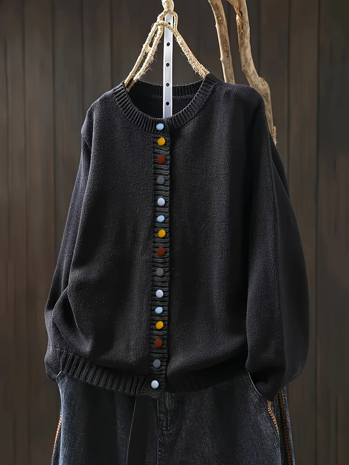 Lyra | Women’s Knit Cardigan Sweater with Buttons