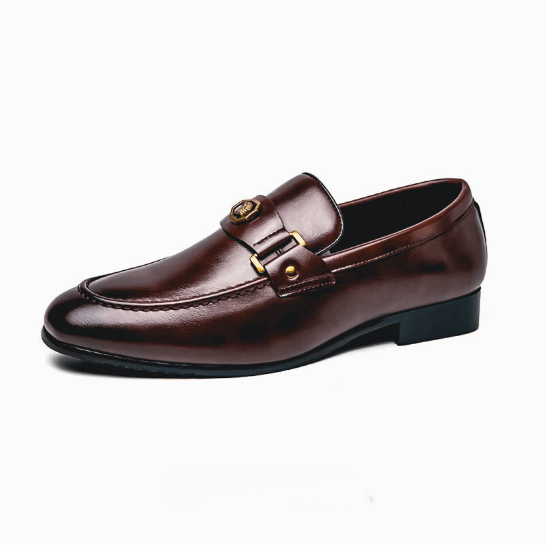 Eli | Classic Leather Loafers - Shoes - MOOD Melbourne
