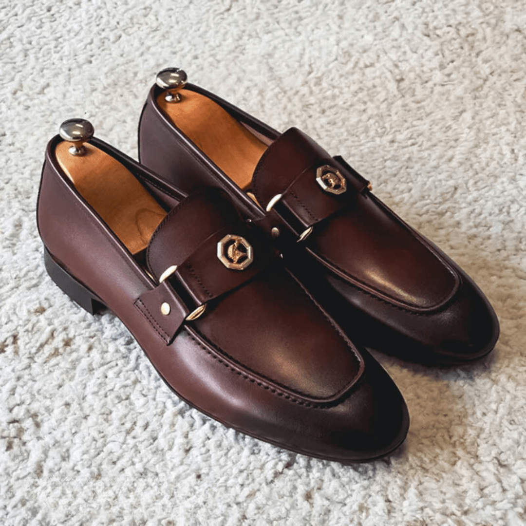 Eli | Classic Leather Loafers - Shoes - MOOD Melbourne